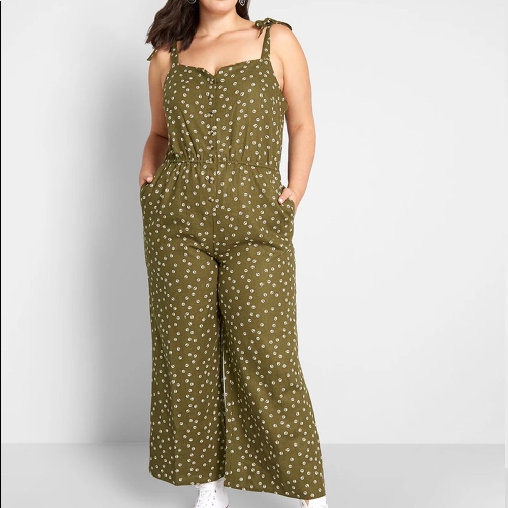 ModCloth Every Waking Momentum Jumpsuit - XL